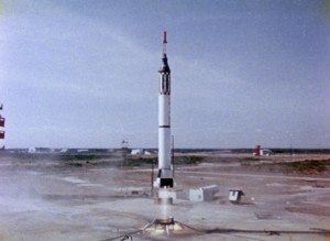 Redstone rocket at take-off