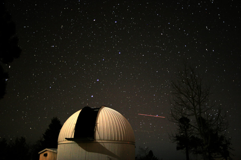 Catalina Sky Survey 60-inch telescope is dedicated to discovery of near earth asteroids