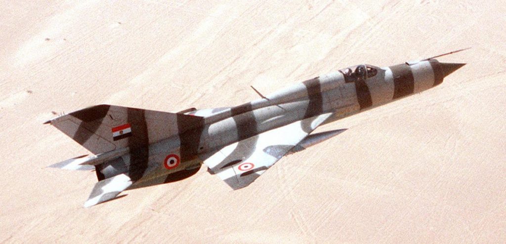 Egyptian Mig-21. Source:wiki