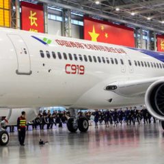 China’s C919 Completes Its Maiden Flight